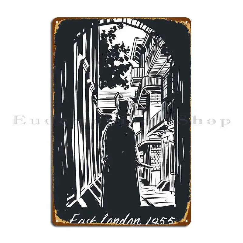 Jack The Ripper Metal Sign Poster Bar Decoration Vintage Vintage Custom Tin Sign Poster