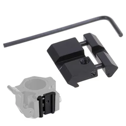 Tac Tactical Scope Adapter Mount Base 11mm Dovetail to 20mm Weaver Picatinny Rail Mount Hunting Rifle Ring Converter Accessory