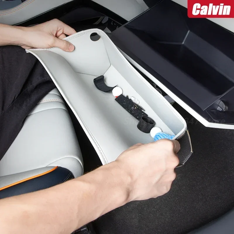 Car Co-Pilot Storage Bag Pocket Central Control Glove Box Pad Car Refit Accessories For BYD Seal U Sealion 6 Song Plus DMi/EV 20