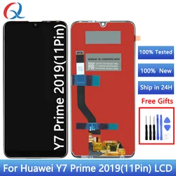 6.26'' Pantalla Lcd For HUAWEI Y7 Prime 2019 11pin LCD Display DUB-LX3 Touch Screen Digitizer Assembly Replacement