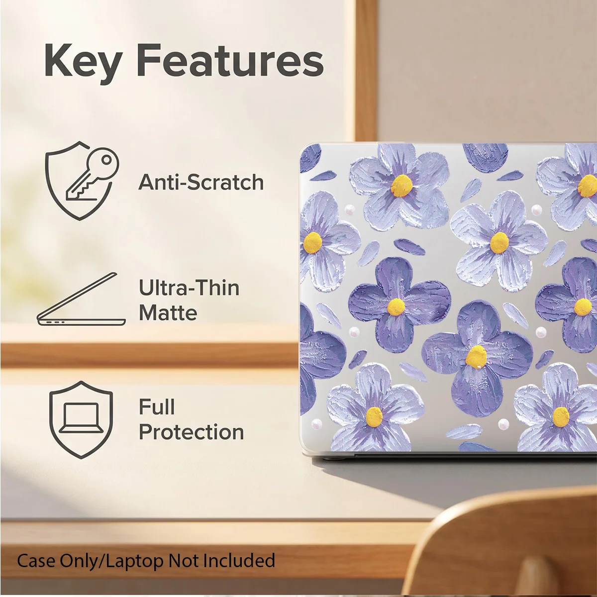 Case for MacBook,compatible with 13 Neo/13.3 Air/13.3 Pro/13.6Air/14.2 Pro/15Air/16.53Pro