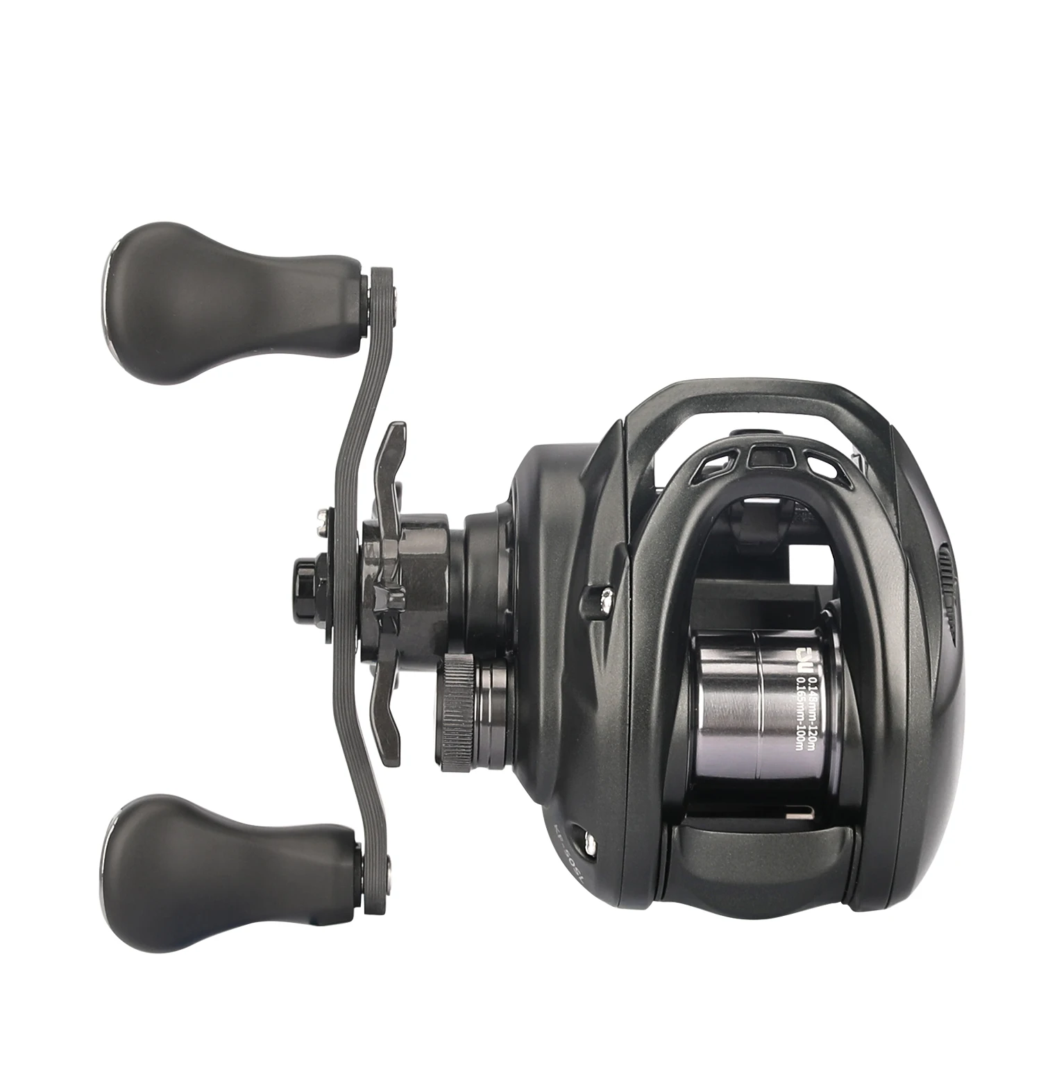 TSURINOYA 135g Ultra Licht 6,1g Spool Köder Finesse Baitcasting Angeln Reel Dark Wolf 50S 7.1:1 4kg Flach Spool Ligh Spiel Spule – Detail 22