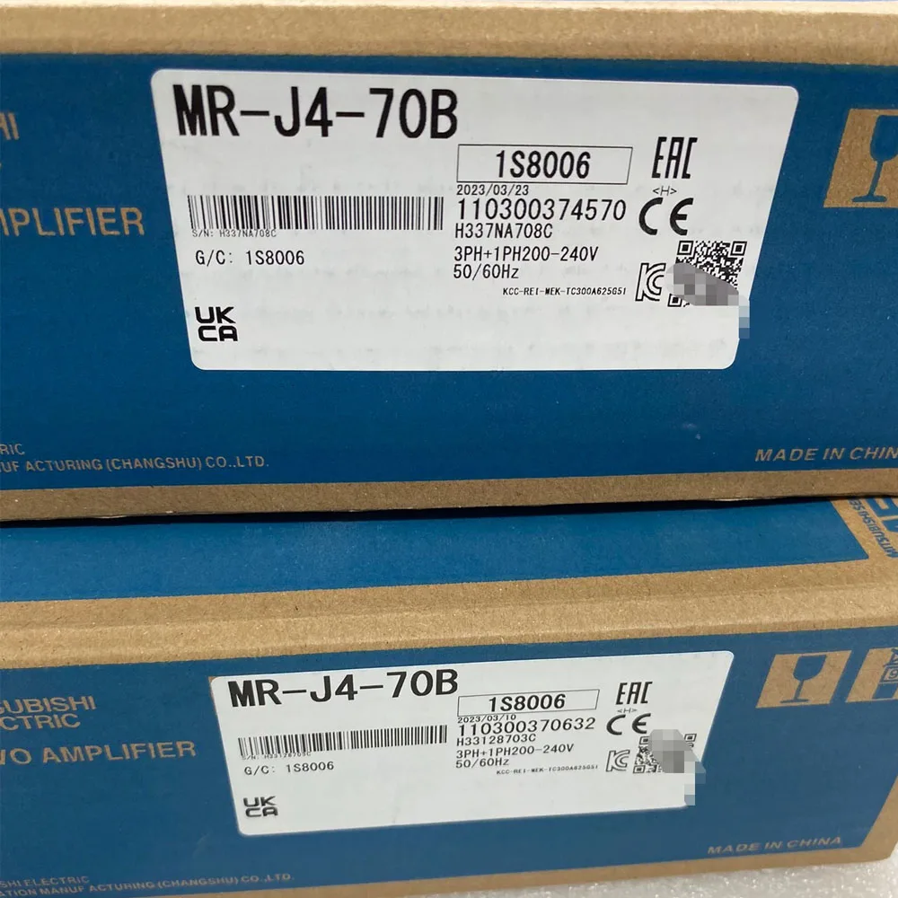 MR-J4-70A MR-J4-70B AC Servo Amplifier Pulse Command Servo Drive