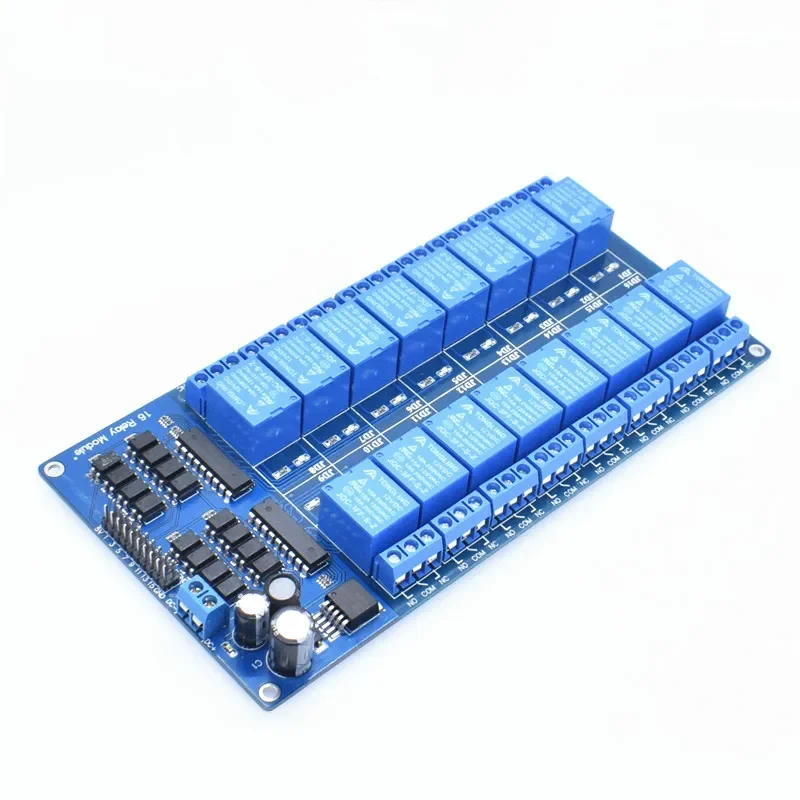 

12V 16 Channel Relay Module for arduino ARM PIC AVR DSP Electronic Relay Plate Belt optocoupler isolation