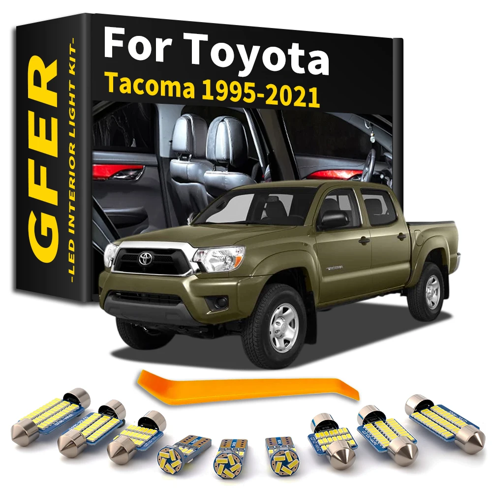 Car Interior LED Light Kits Canbus For Toyota Tacoma 1995- 2008 2009 2010 2011 2012 2013 2014 2015 2016 2017 2018 2019 2020 2021