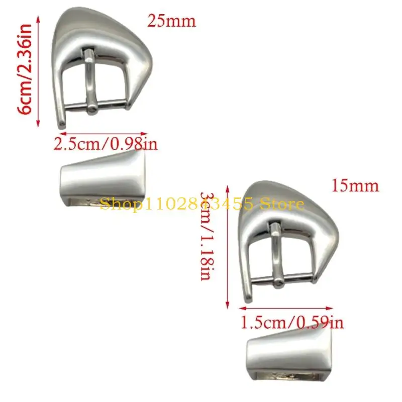 49MC Fashion Forward Trapezium Belt Hardware With Secure Pin Lock System Comfortable Works With Multiple Belt Styles
