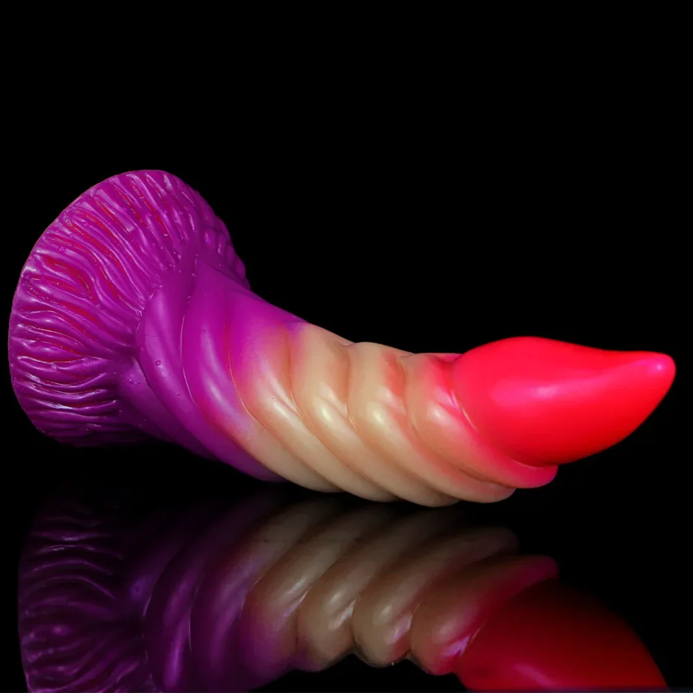 Plug anal en forme de scorpion en silicone liquide, gode de simulation nickel é, dispositif de masturbation vaginale, fournitures sexuelles pour couple, jaune