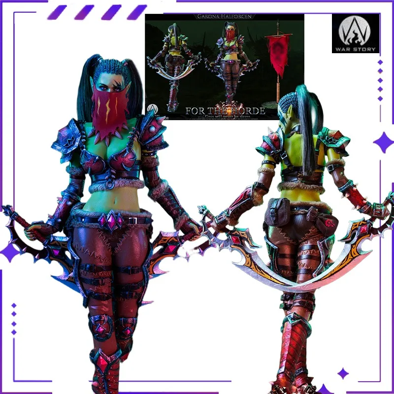 

WAR STORY TOYS Original 1/6 Orc Female Assassin Garona Can Move Troops for The Horde Model Toy Gift Collection in Stock
