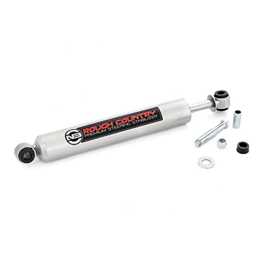 

N3 Steering Stabilizer Designed for Enhanced Stability and Smooth Handling in 1999-2004 Ford Super Duty 4WD Vehicles Ideal for