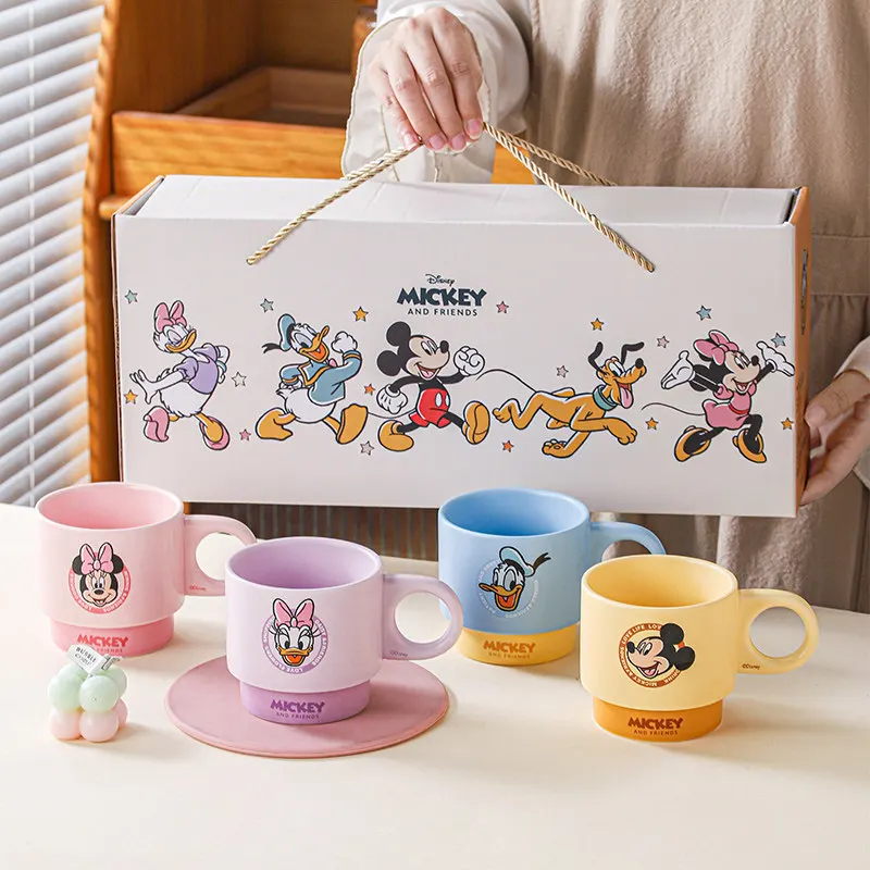 

Original Disney Ceramic Cups, Household Mugs, Cute Cartoon Coffee Cups, Office Drinking Cups, Souvenirs