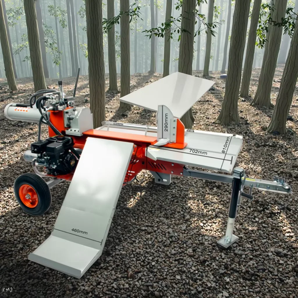 Hystrong High Quality 7hp 28ton Hydraulic Wood Splitter Household Forest Farm Wood Separator