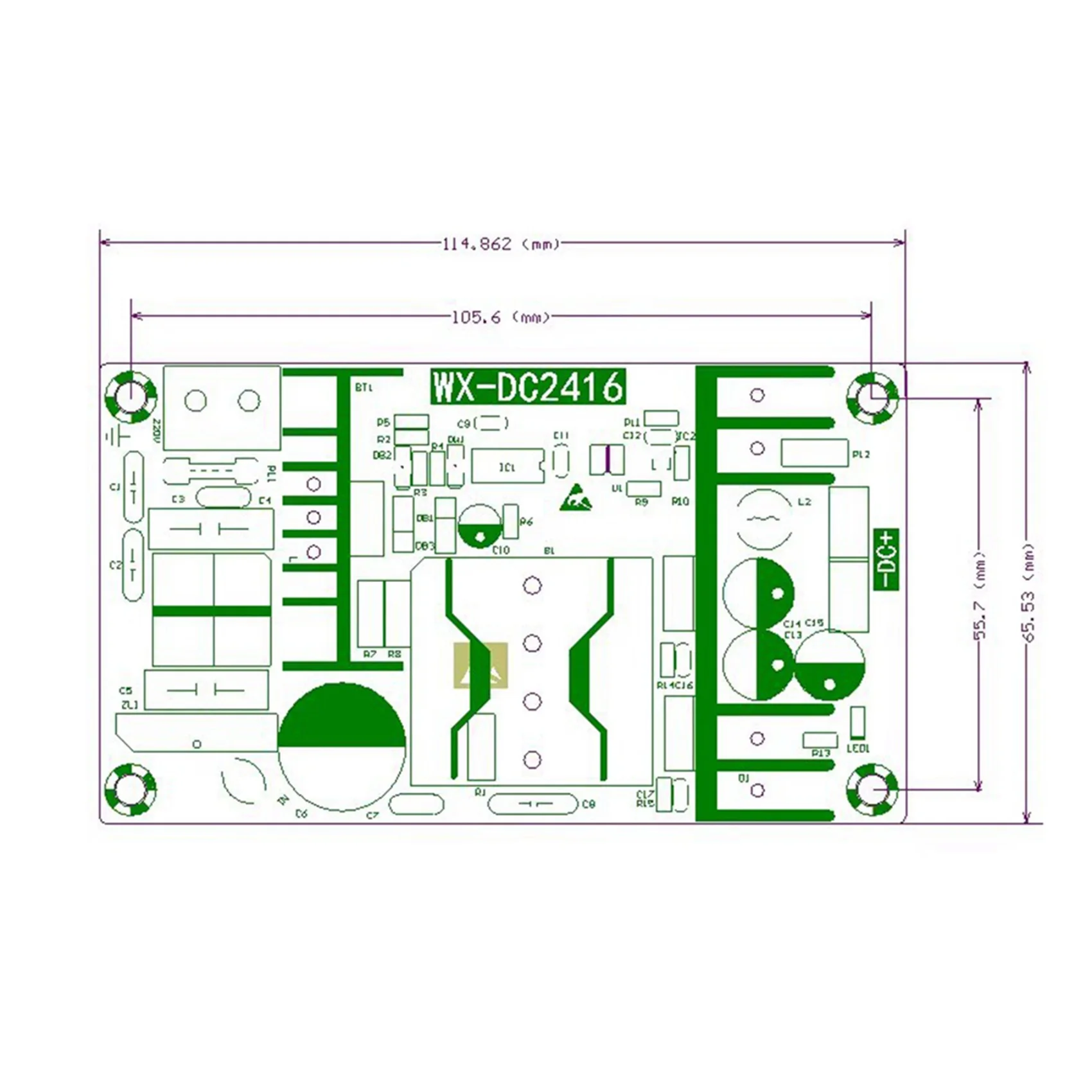 【SURPISE】2X 150W Switching Power Supply Module 24V 6A DC Power Modules High Power For Industrial Use