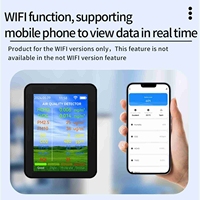 Tuya WiFi Multifunctional Air Quality Meter Household HCHO TVOC Carbon Monoxide CO2 PM2.5 PM10 Tester Portable Temperature Humid