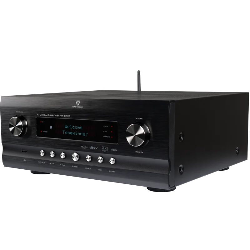 Manufacturing Best price Dolby Atmos 13 ch decoding AV receiver amplifier DTS:X Bluetooth TF card USB disk amplifiers