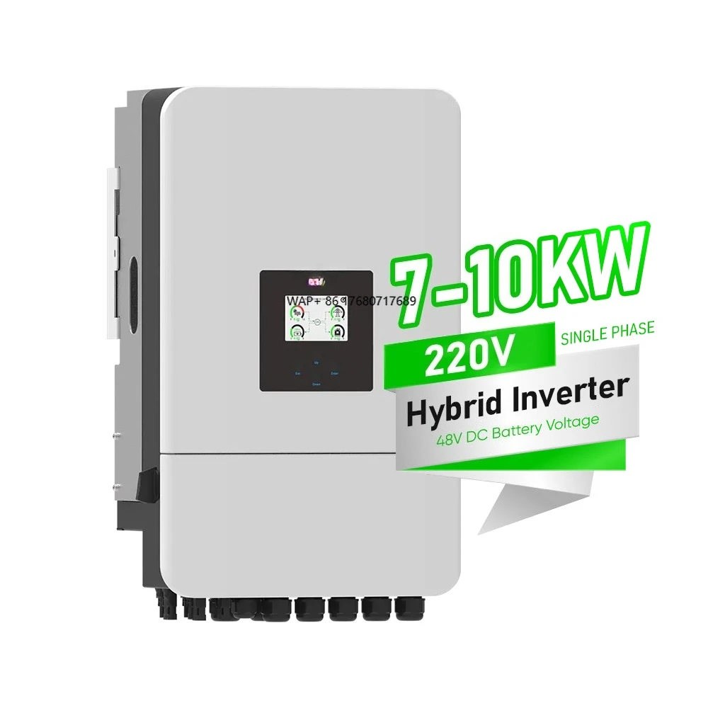 

High Quality Deye 8kW Hybrid Inverter for Home Solar Power System with Wifi and BMS Management