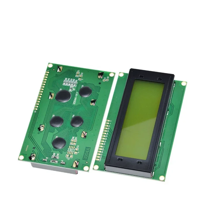 IIC/I2C 2004 LCD2004 A DIY LCD Module J204A Character Display LCD Module 20 characters x 4 lines 5V LCD Blue/Yellow Green - Image 2
