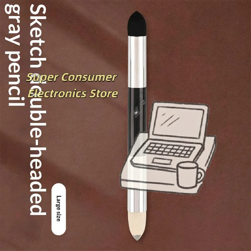 Dual Tip Artist Sponge Pens 1/2 Pcs Washable Soft Foam Pastel Stumps for Art  Smudging DIY Craft Projects