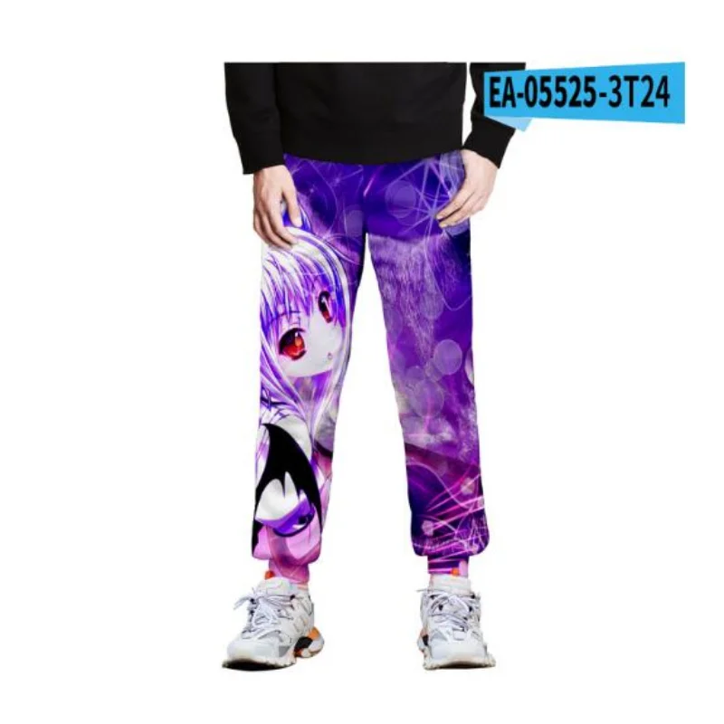 Anime High School DXD Sweat Pants 3D Joggers Pants Casual Trousers Men/Women Hip Hop Sweatpants Pantalon Homme Streetwear