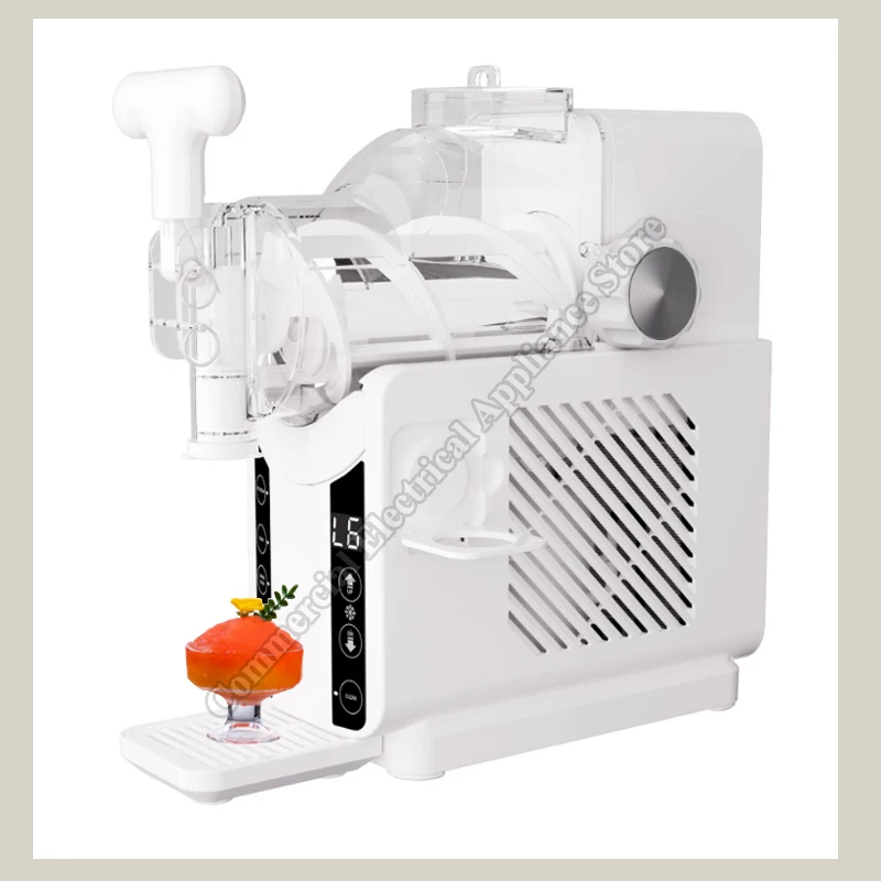 Eismaschine Eisschmelzmaschine für Kleine Milchteeläden, Haushalt und Gewerbe, Dual-Use Eismaschine