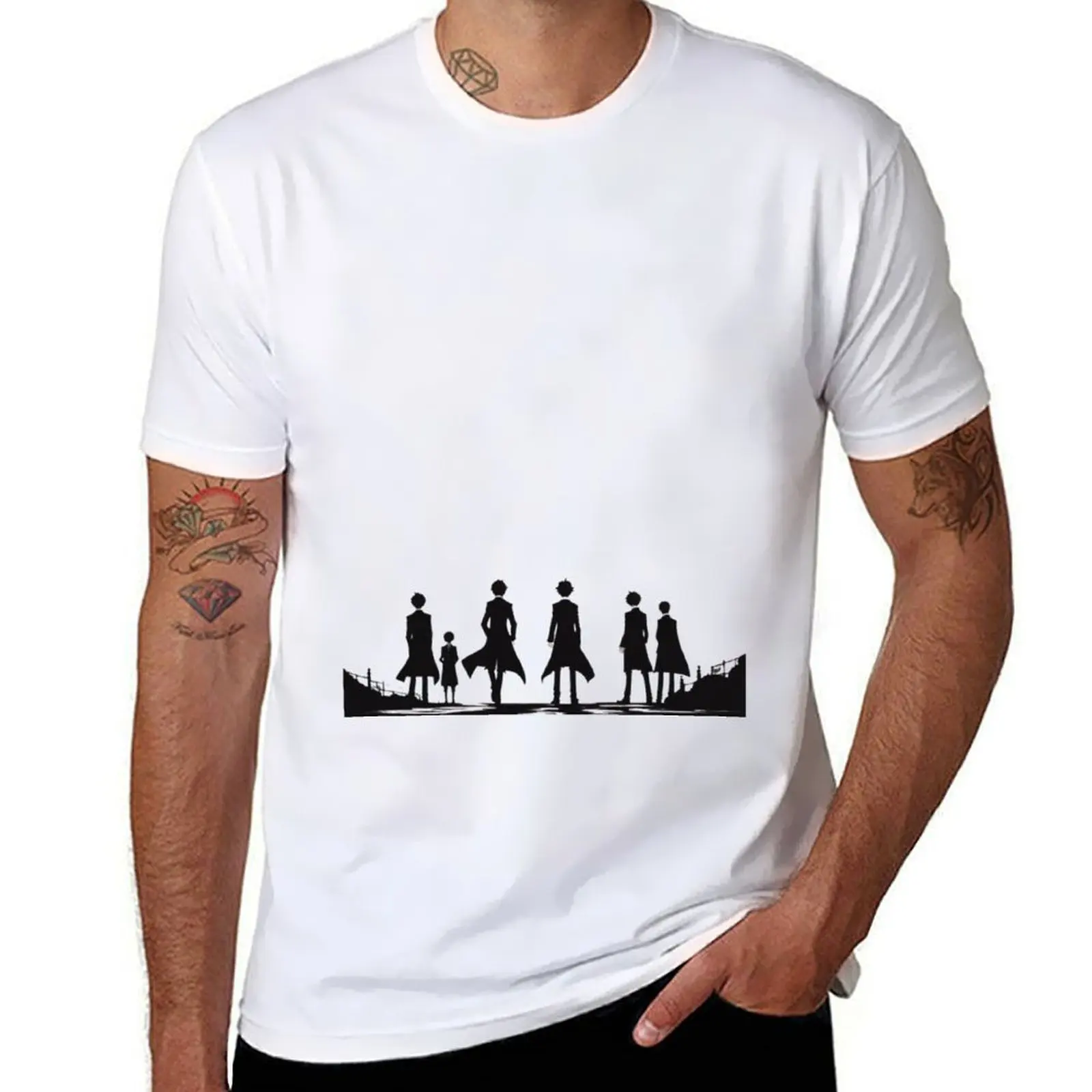

Dazai Osamu Stray Dogs T-Shirt man t shirts graphic t shirts for man graphic funny T-Shirt