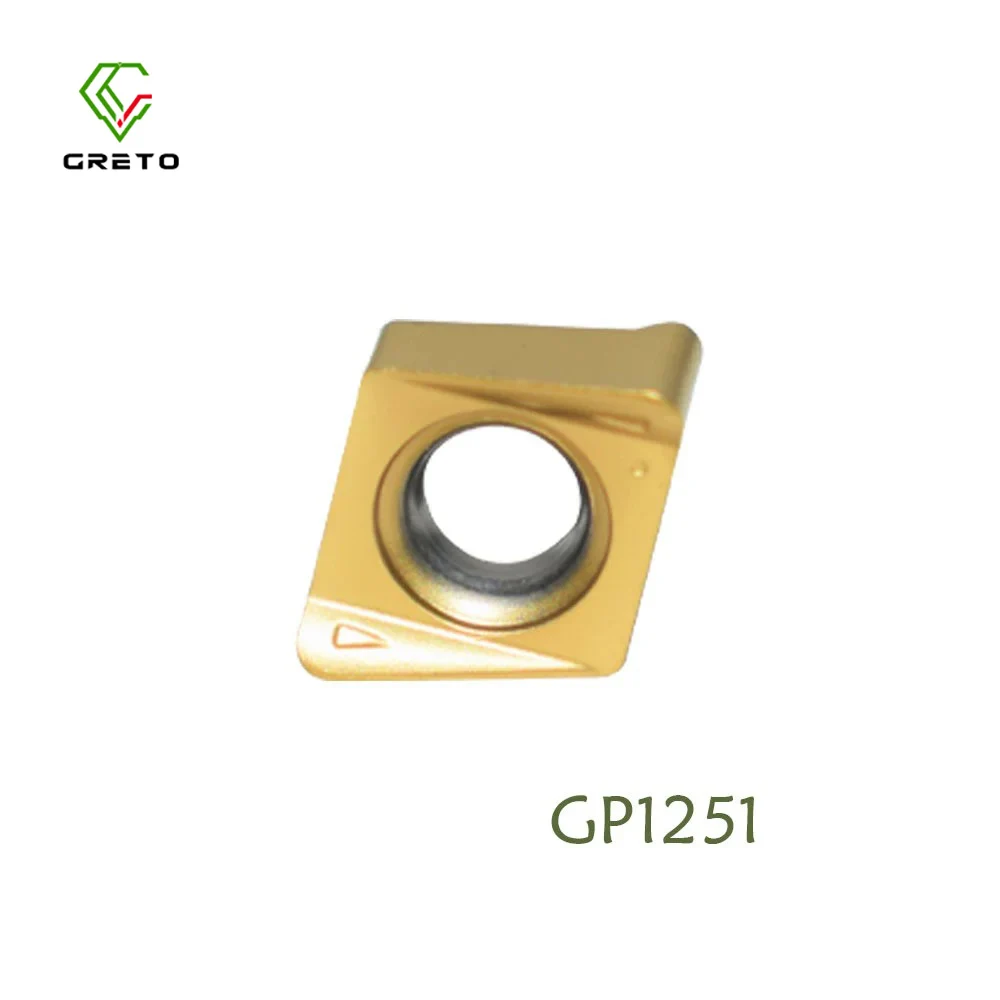 

GRETO 4NKT060308R-M GP1251 GT4202 металлические инструменты из цементированного карбида с ЧПУ для фрезы 4NKT060308 4NKT 060308R M