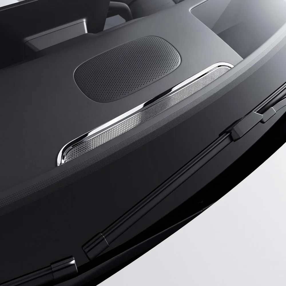 Fit For XPENG MONA L03 Instrument Panel Air Outlet Protective Cover Automotive Supplies Stainless Steel Anti Blocking Cover