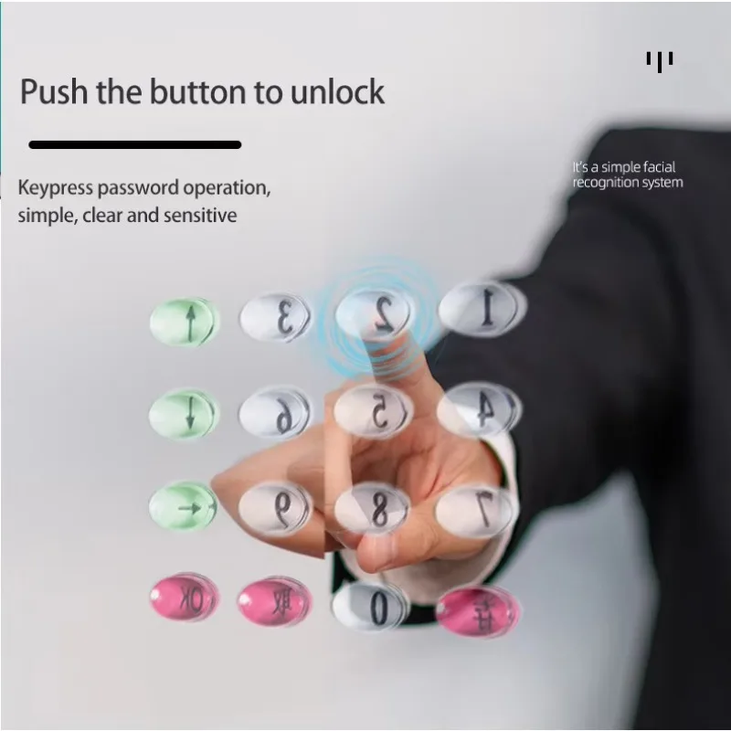 Smart Locker Self-help intelligent locker, power-off protection, space-saving design, for amusement park visitors bag storage