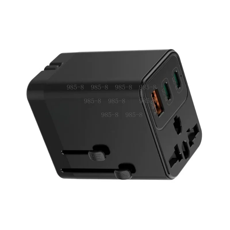 Multi-country Plug Conversion Charging Head, Mini PD65W Super Fast Charging Charger
