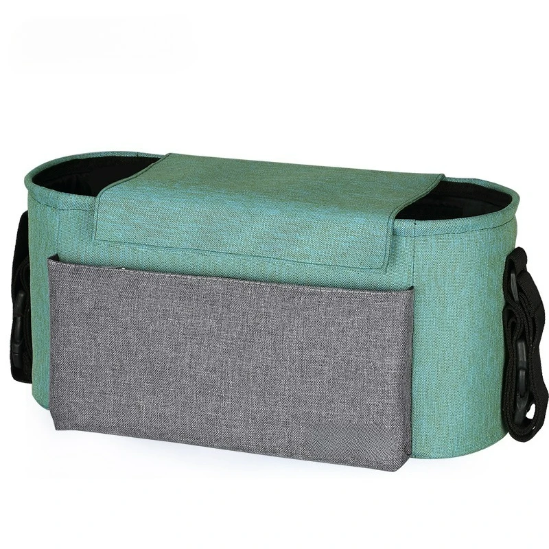 `Multifunctional Waterproof Baby Stroller Hanging Bag Single Shoulder Mommy Bag Stroller Organizer Bottle Storage Bag