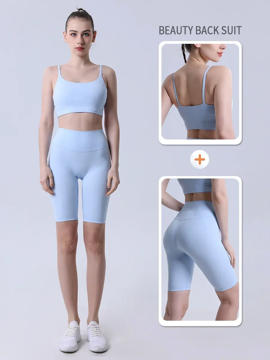 

2 Piece Yoga Clothes Women's Tracksuit Athletic Wear Pilates Fitness Suit Gym Workout Push Up Clothes Sports Suit️