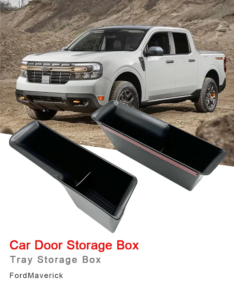 

For Ford Maverick door storage box, Lone Ranger armrest, center console storage box, Ford door storage box