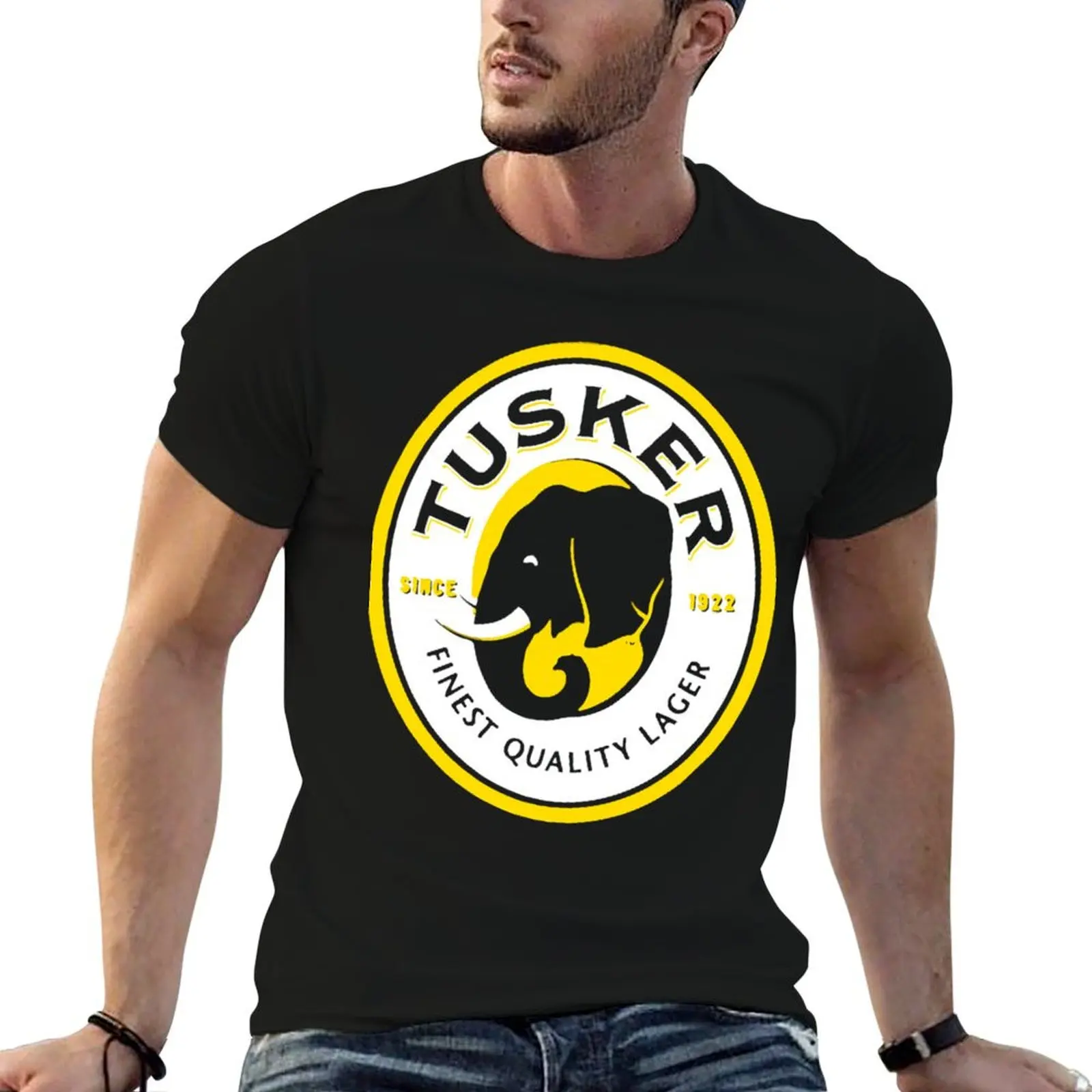 Tusker lager T-Shirt Thanksgiving Day Tee Top