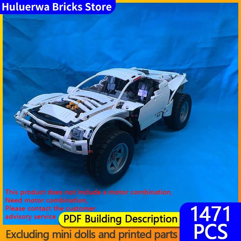 

Популярная игровая модель MOC, строительные кирпичи, классический гоночный автомобиль, модульная технология, подарки, праздник, сборка, детские игрушки, костюм