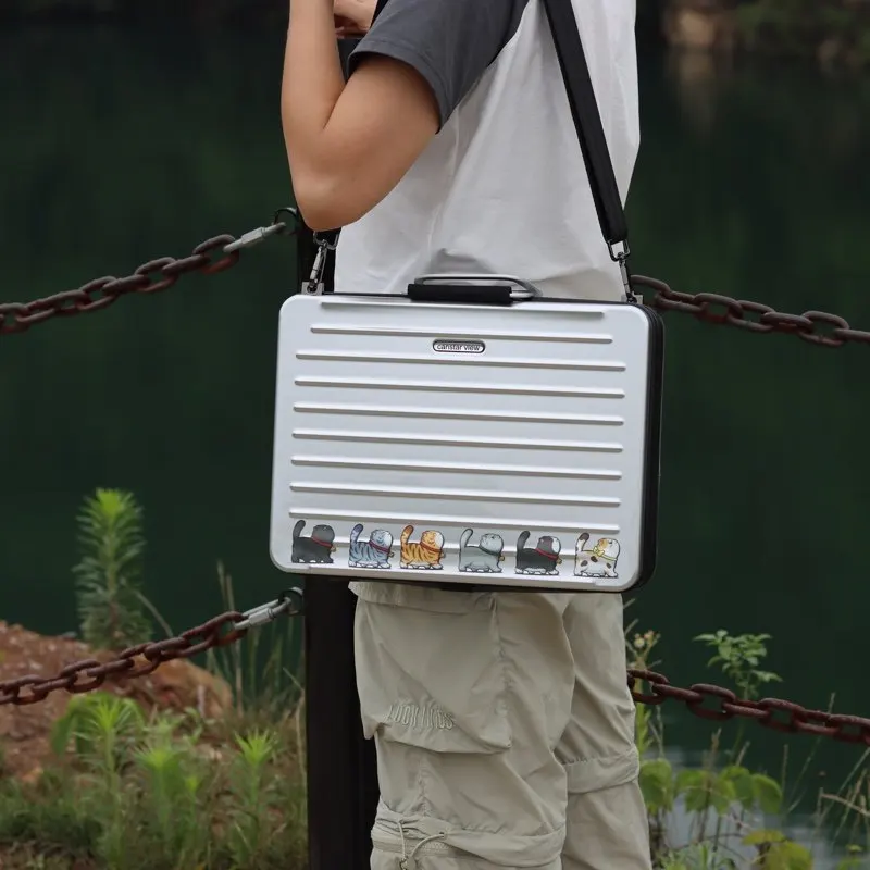 Computer storage bag Hard case protection One shoulder Crossbody can be carried
