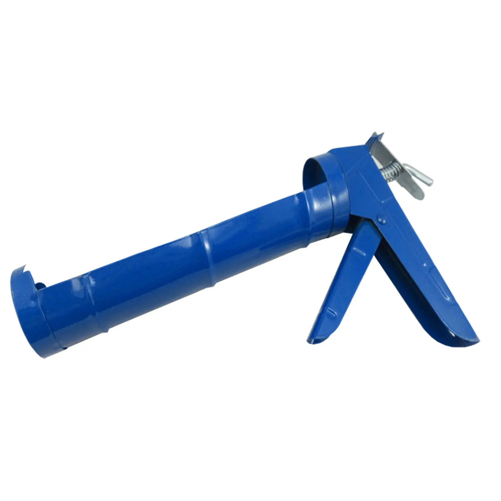 Glass Glue Caulking Hand Tool 10:1 Thrust Ratio, Blue Caulking Tool Caulking Tool No Drip Hand Caulking Guns Silicone Gun Tool