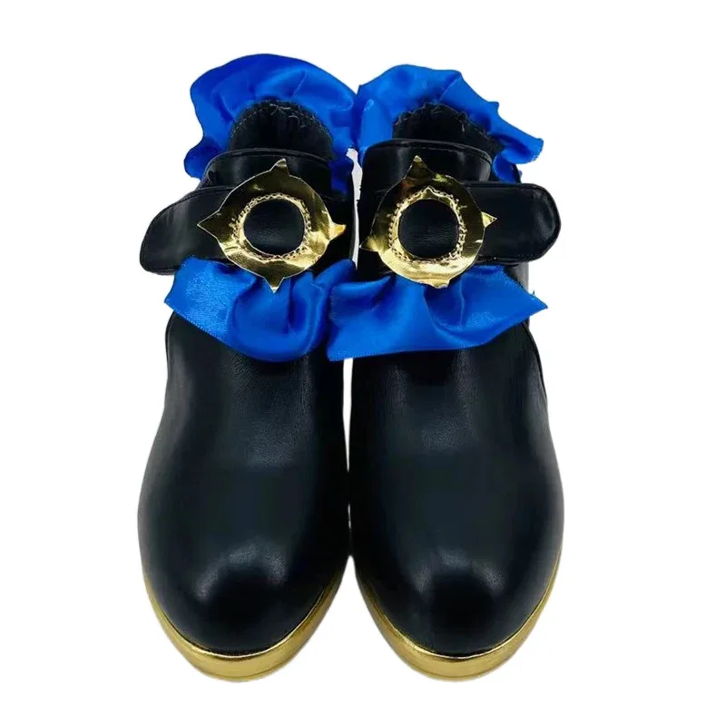 

25COSXingqiu Cosplay Genshin Impact Cosplay Shoe Lantern Rite New Skin Anime Game Halloween Party Clothing Props Boot