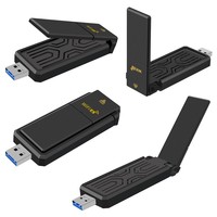 PC 1800Mbps Wireless Network Adapter For PC Computer, Wireless USB WiFi 6 -802.11ax USB Adapter AX1800 For Pc