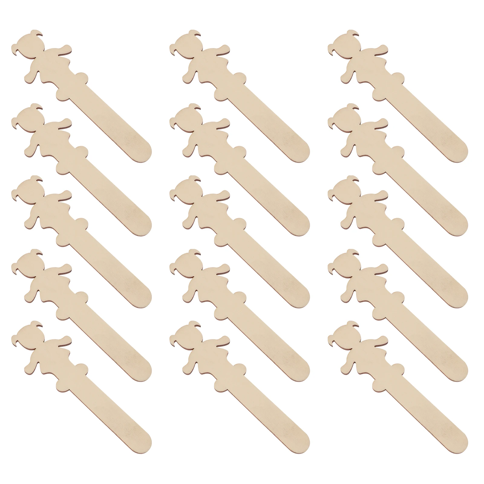 

Blank Wood Pieces 100 DIY Wooden Boards Graffiti Supplies Girls Crafts Unfinished Wood Slices Realistic s On Ability