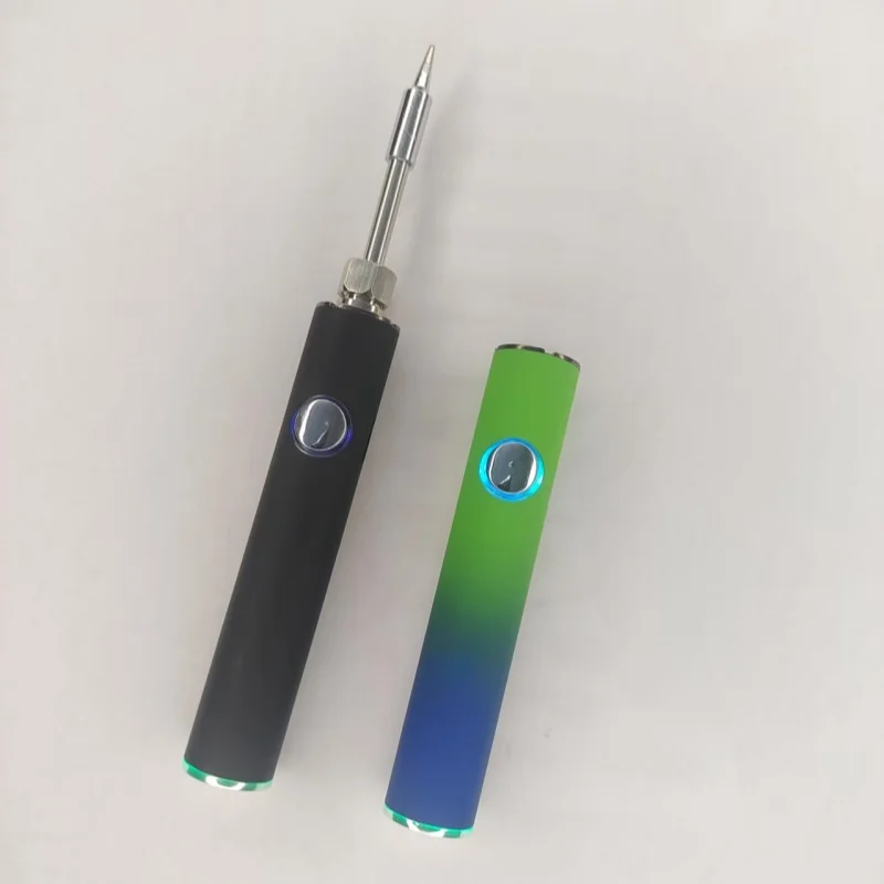 

510 battery Bottom with light Spanning Verstelbare Batterij Voorverwarmen VV 500mAh Lassen Verwarming Tool Pen