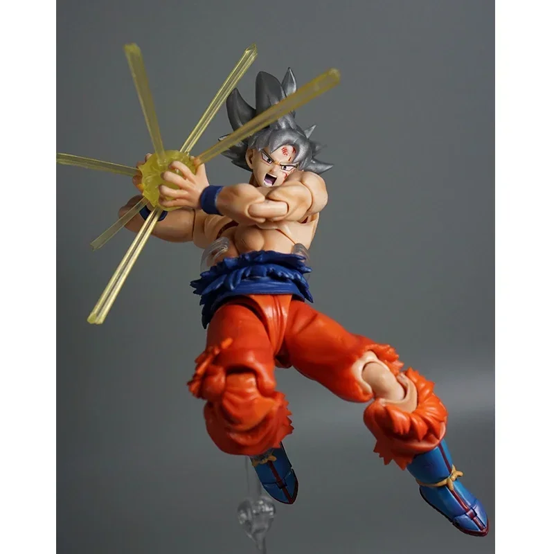 In Voorraad Black Hole Dragon Ball SHF Ultra Instinct Son Goku Toyotarou Anime Action Figure Beweegbare PVC Model Speelgoed Vakantie Geschenken