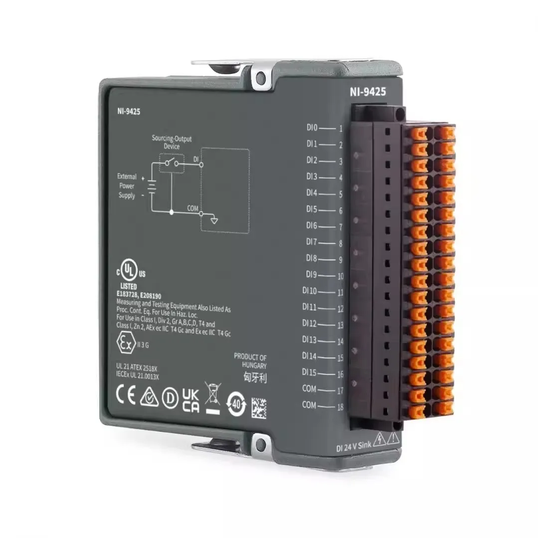Modulo digitale ufficiale NI 9425 7μs serie C livello logico industriale e segnale