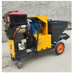 For Building Cement Mixer Spraying Machine Mortar Stucco Sprayer Hopper Gun