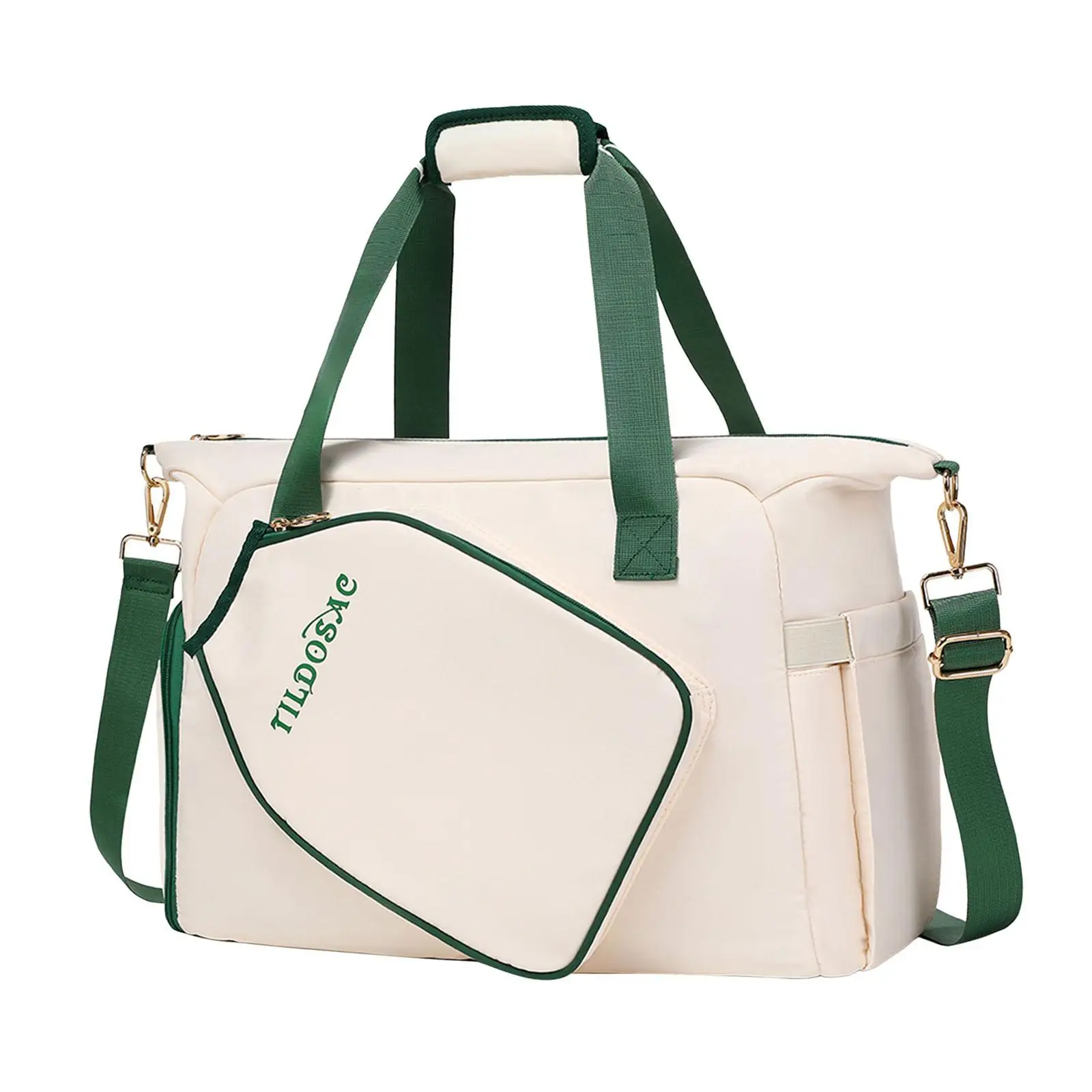 borsa-per-racchetta-da-pickleball-con-tracolla-multiuso-con-scomparto-per-scarpe-bianco-verde