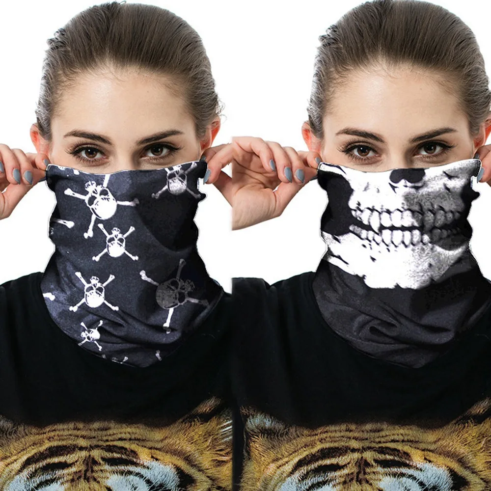 Bandana Magic Neck Scarf UV Protection Shield Mask Printing Cycling Scarfs Multi-style UV Face Mask Outdoor Climbing Hiking