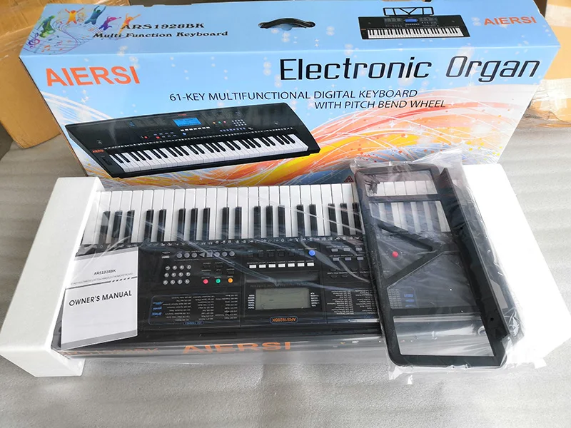 Brand Electronic organ Piano USB 61Keys Music digital pianos Electric keyboard with touch response key