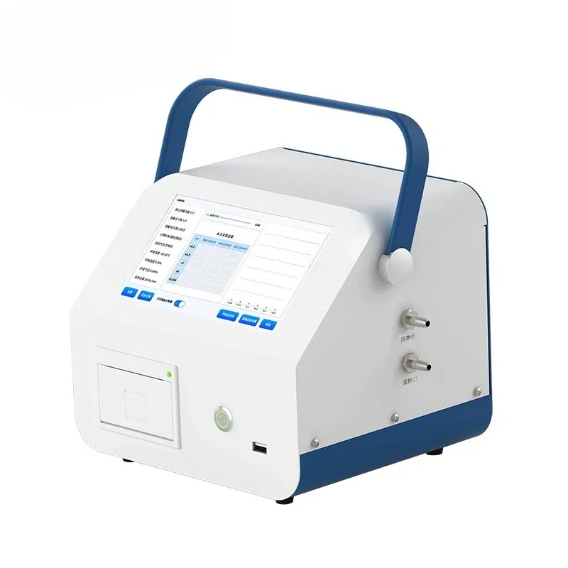 Dust particle counter, handheld dust particle counter