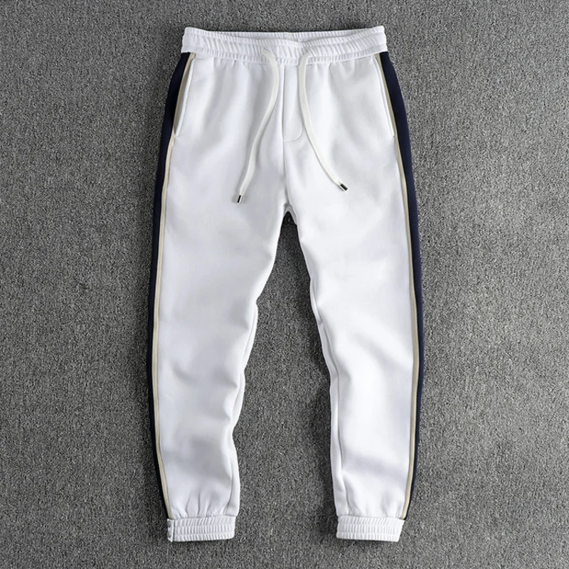 

Fashion Side Stripe Stitching Design Sense Casual Sweatpants Men's All-Match Fashion Slim Fit Sports Jogger Pants