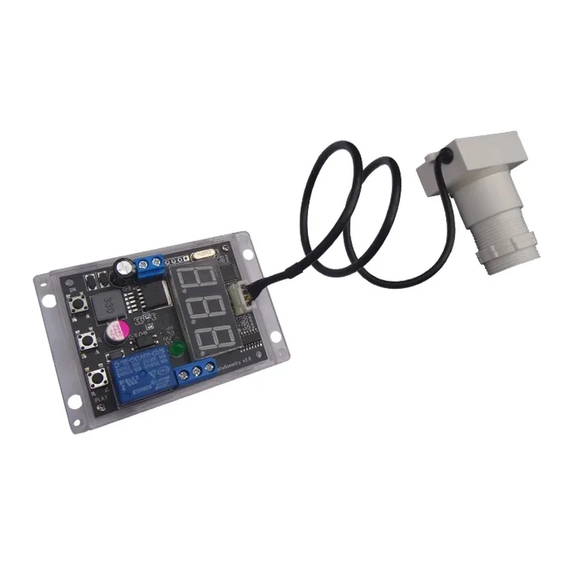 

600CM Ultrasonic Distance Sensor Relay Output 10-30V DC Proximity Detection Sensor Module