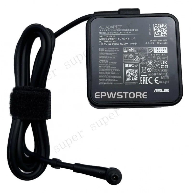 

Зарядное устройство S+ 19V 2.37A 45W для ASUS VivoBook 15 F1504Z 14 F1402ZA-AB31