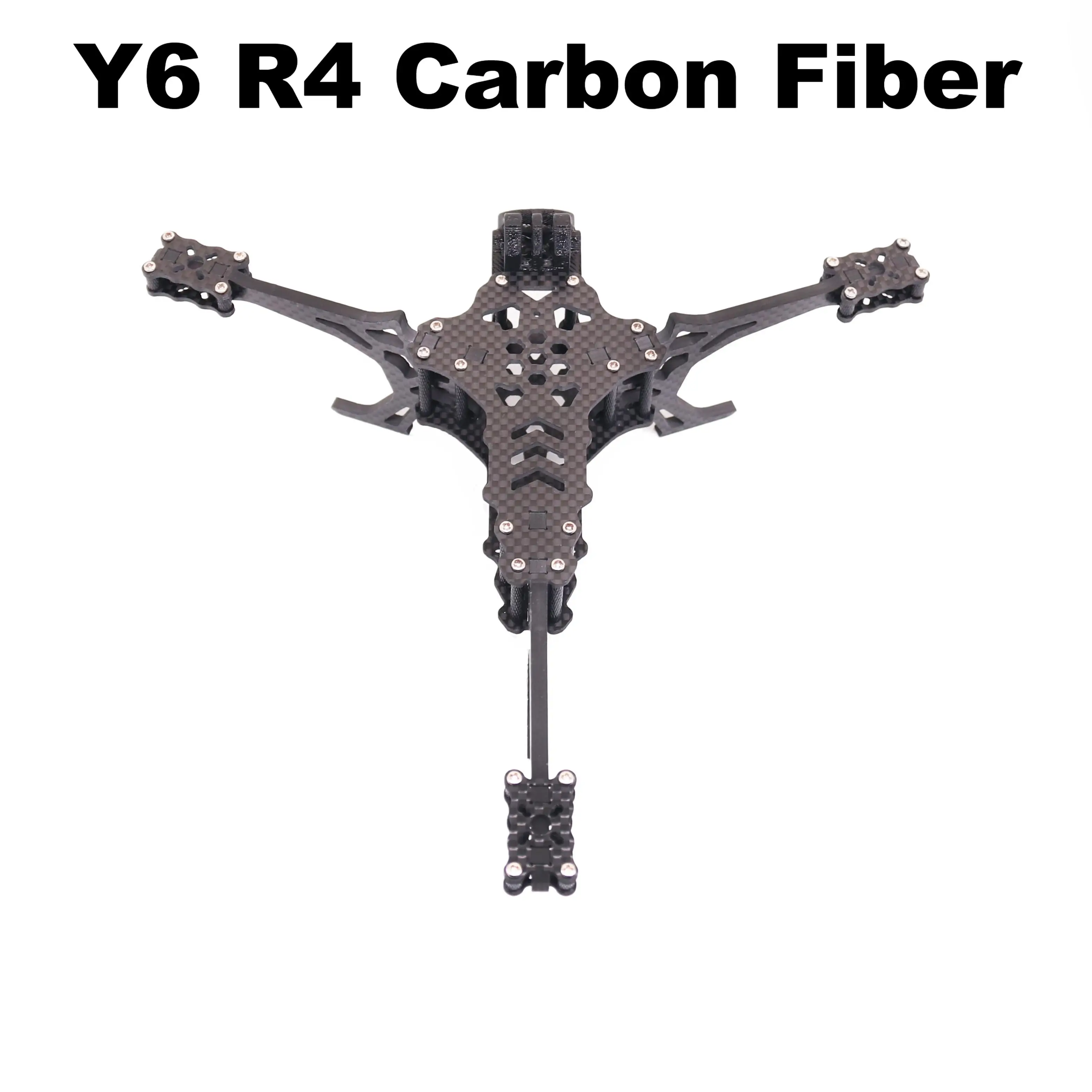 Y6R4 4 inch FPV Drone Frame Kit Koolstofvezel Racing Drone Quadcopter Freestyle INAV Beatflight F722 Ardupilot PX4 Flight Control